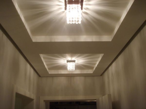 Sanca em GESSO FECHADA com aplicação